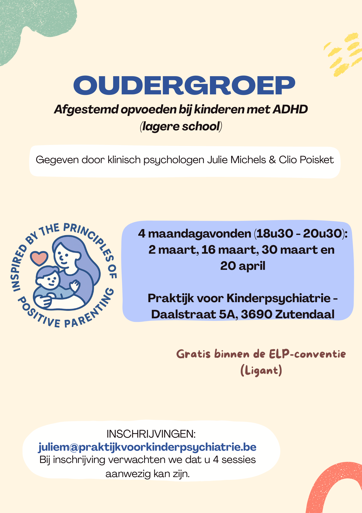 flyer ouder sessie